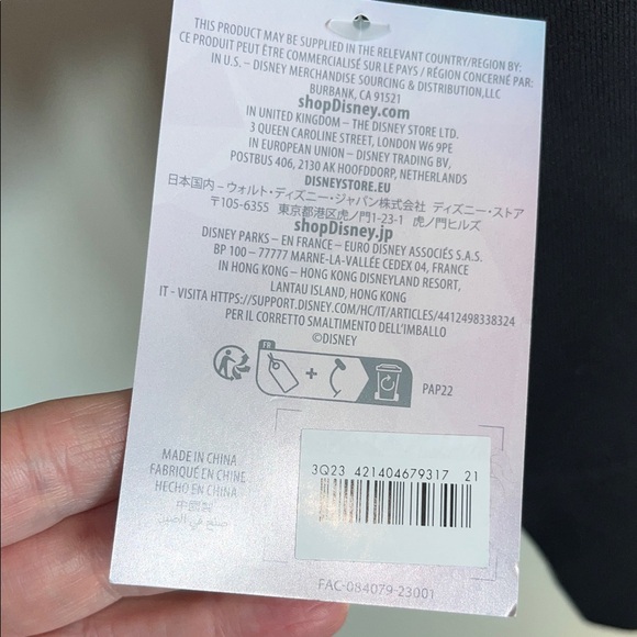 Disney 100 Anniversary Black Hoodie Colorful Character Design - Picture 5 of 9